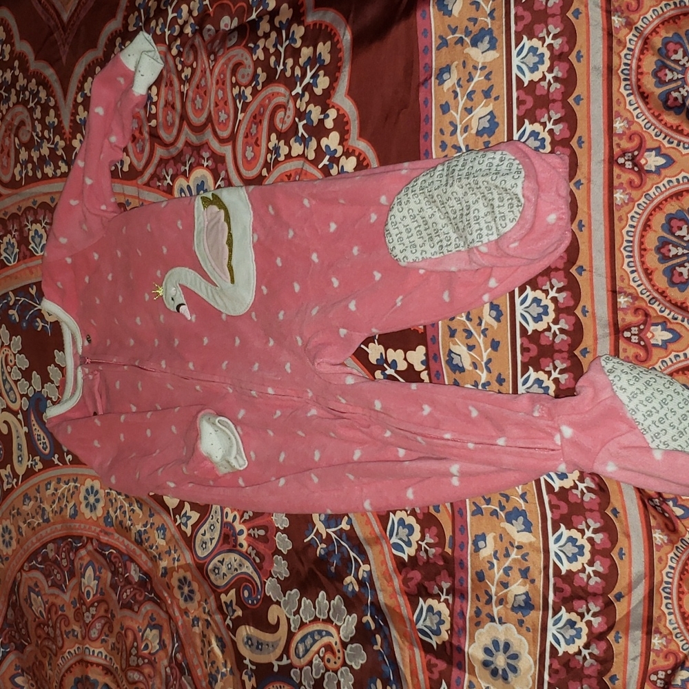 Carter's 18M Swan Pink Onsie